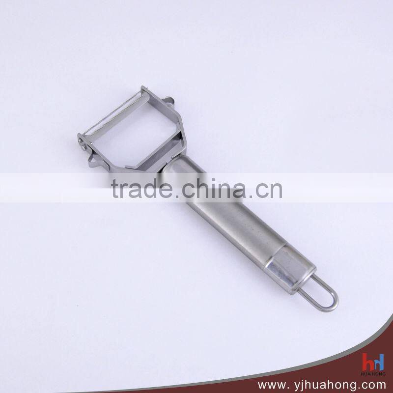 Full stainless steel vegetable peeler /zester HPL-37