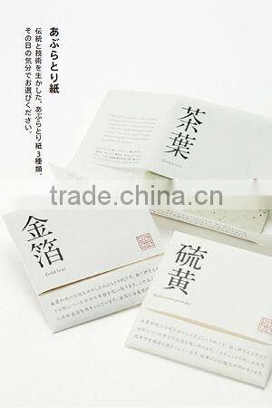 Oil absorbing sheets make up face sheets Japanese Tissue Paper