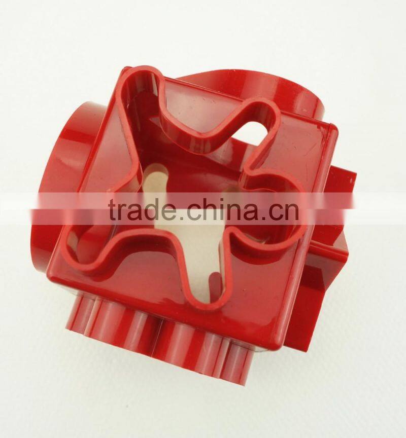 47006 6 sides plastic cookie cutter, cake mold