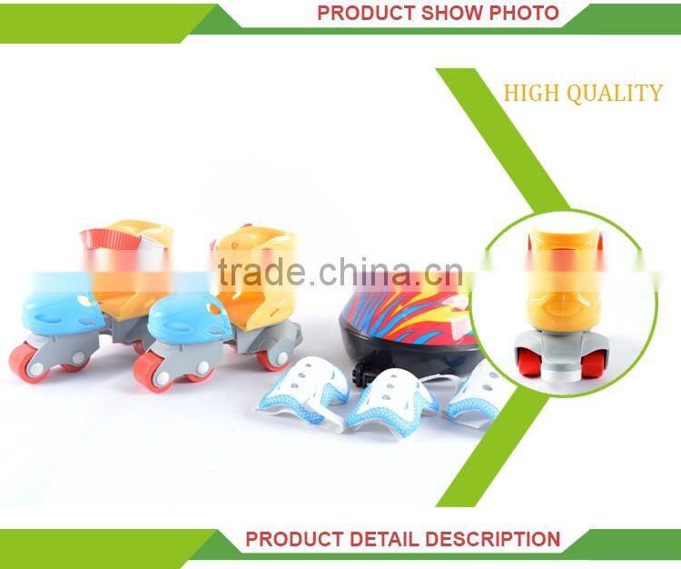 New product sport toys plastic protective clothing kids roller skate shoes