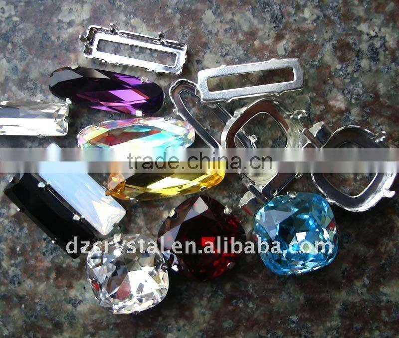 crystal fancy stone bead