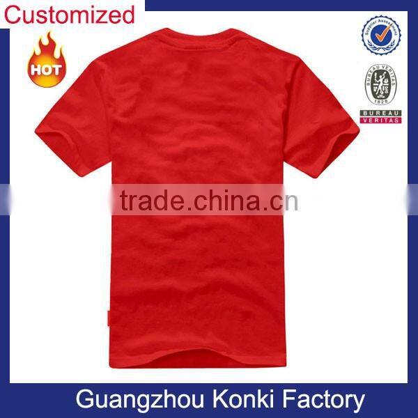 100% polyester high quality sports t-shirt simple white color