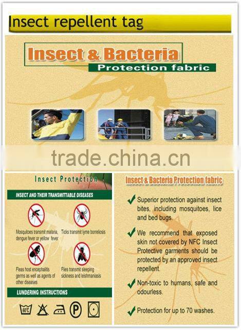 cotton anti mosquito firefighting fabric