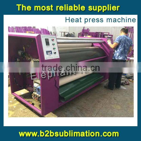 Chinese factory supply wholesale price dye roller sublimation printing heat transfer machine