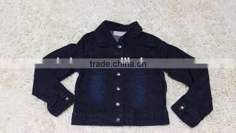 Yiwu stocks lots kid's high quality denim jacket