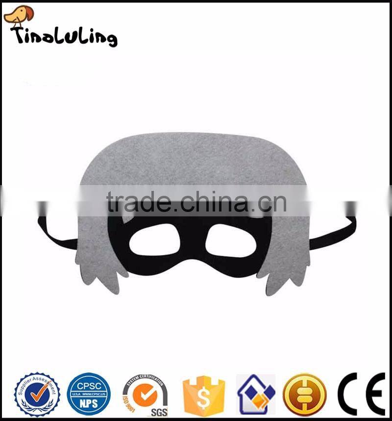 Kids dress up Pretend display cartoon felt mask Catboy Cloak masks