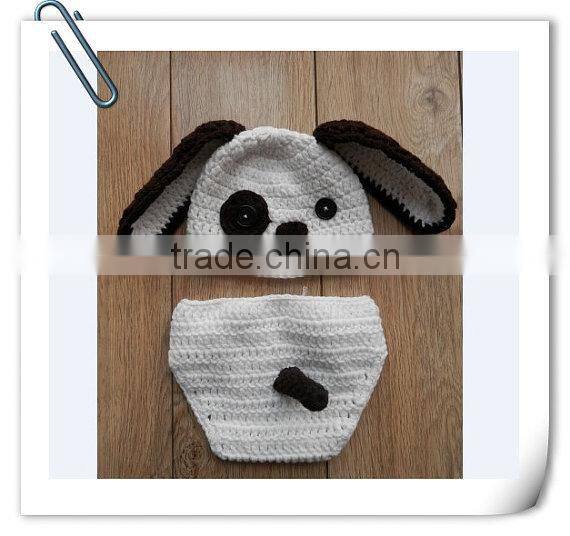 Peacock diaper cover baby bloomer with headband set little baby winter woolen yarn diaper cover set