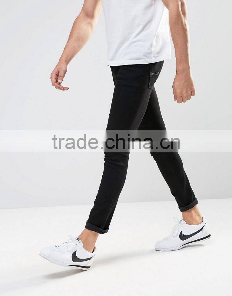 2016 latest design denim jeans popular denim trouser men skinny jeans