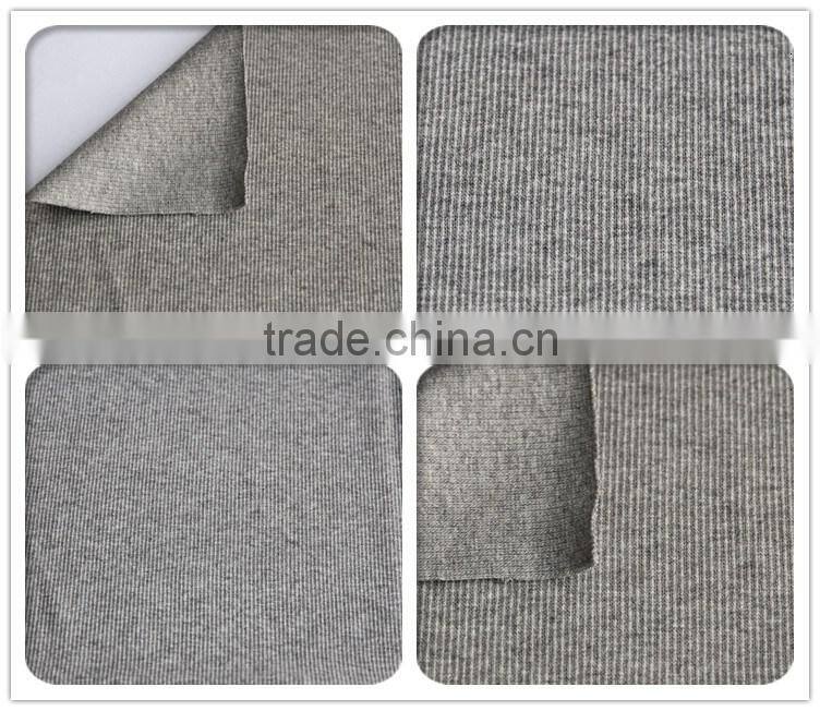 95%cotton 5%spandex lora knitted fabric