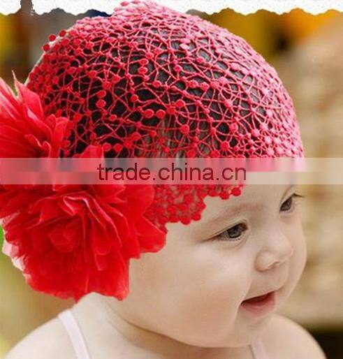 2014 Korean new fashion baby headdress with double flowers Toddler bud silk hair accessoires baby hairband wide lace headband