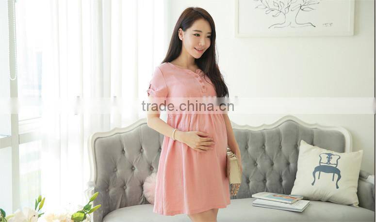 2015 summer maternity dress, pregnant dress, short sleeve dress