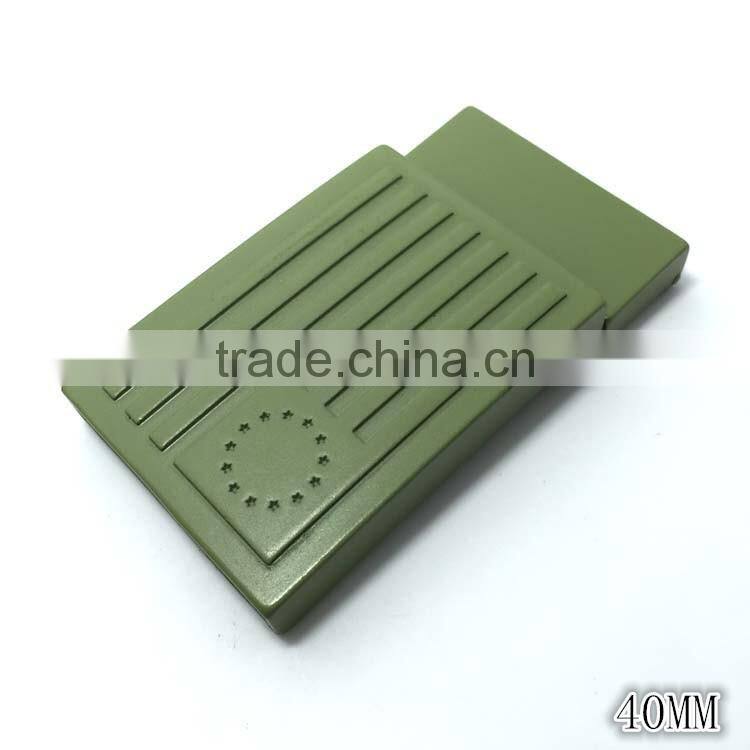 custom logo design service fashion alloy bottle opener belt buckles