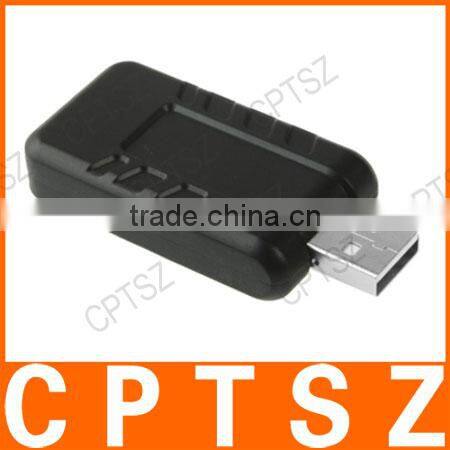 Stereo 44.1KHz 8-Bit 8.1-Channel USB Sound Adapter - Black