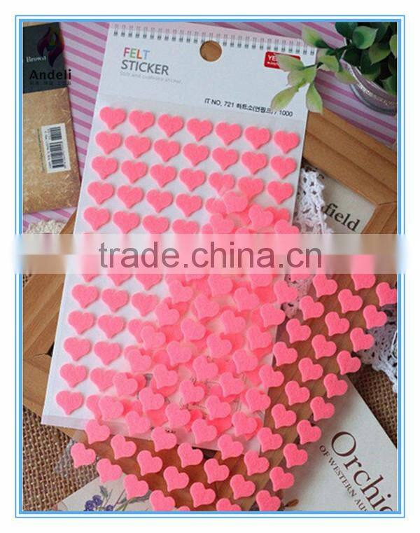 cheap wedding decorations heart shape stickers custom