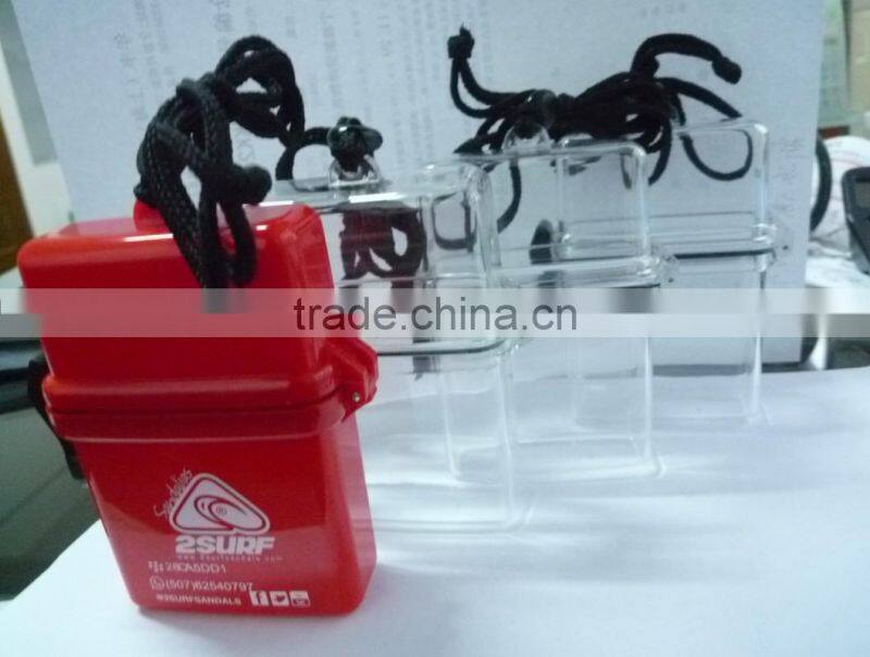 Colorful PS waterproof box ofr promotion printing logo