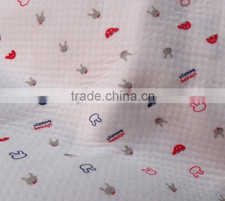 The natural bamboo fiber/cotton jacquard fabrics antibacterial fabric