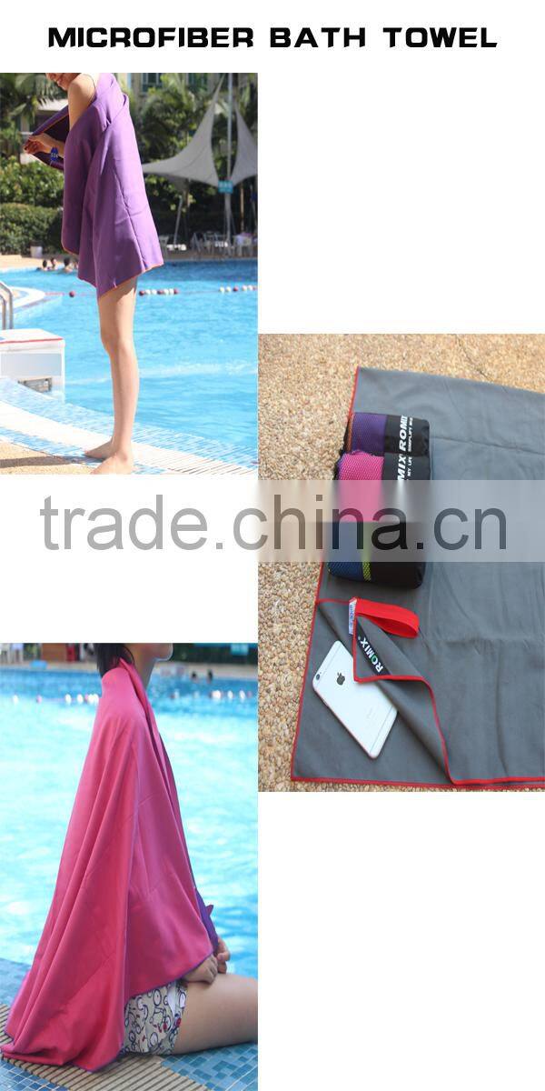 microfiber custom design leisure towel,100% cotton reactive printed beach towel , reactive printing wholesale bath towels