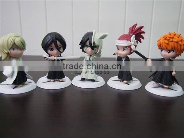 Wholesale Q version action figure Anime Bleach PVC dolls Bleach action figures