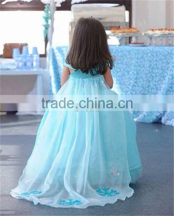 Wholesale Girls party dress Frozen girl dress fashion dress for children