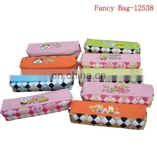 High-end round shape pencil case with logo wholesale
