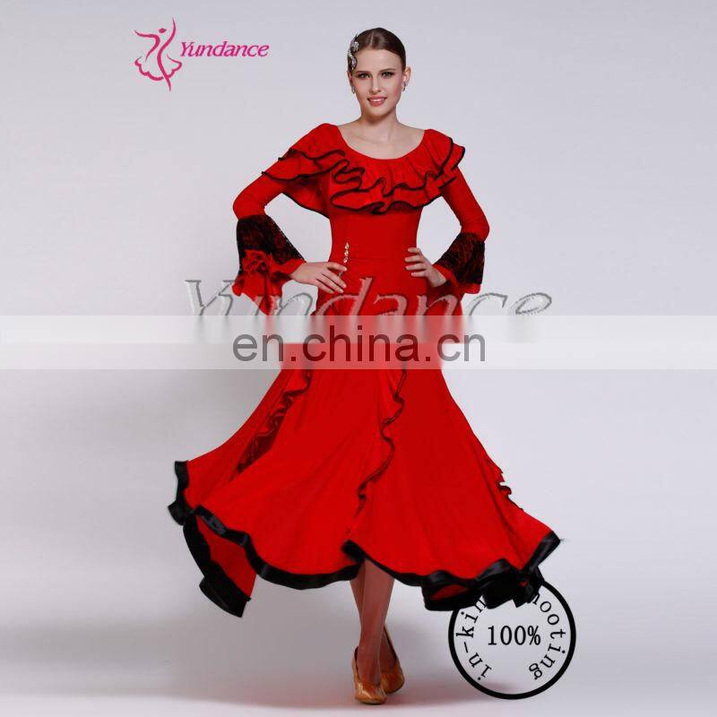 New fashion professional flamenco ladies dress 2015 M-01