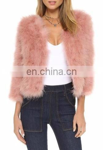 New arrivel lady faux fur coat