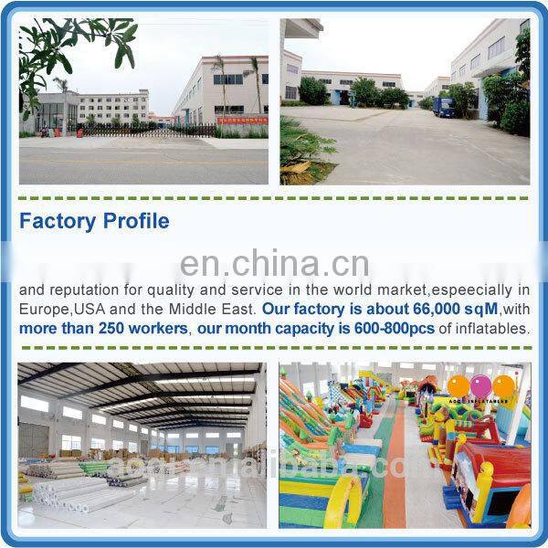 AOQI competitive price Arctic Ocean inflatable Polar Bear Pattern water slide for kids and adults