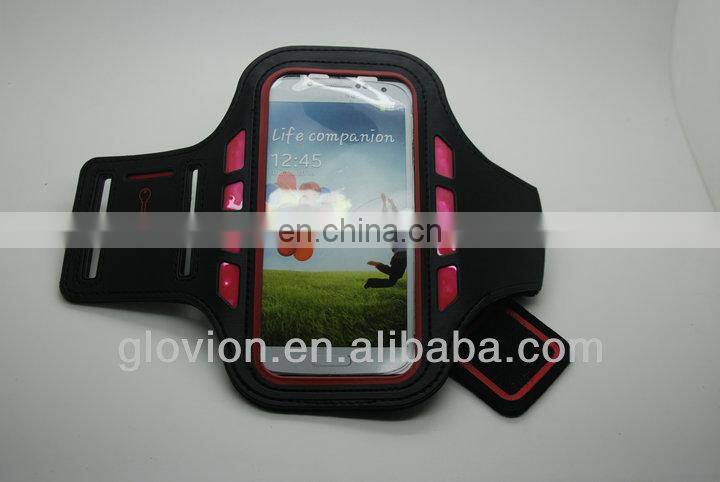 Lighted sport running armband waterproof phone neoprene armband