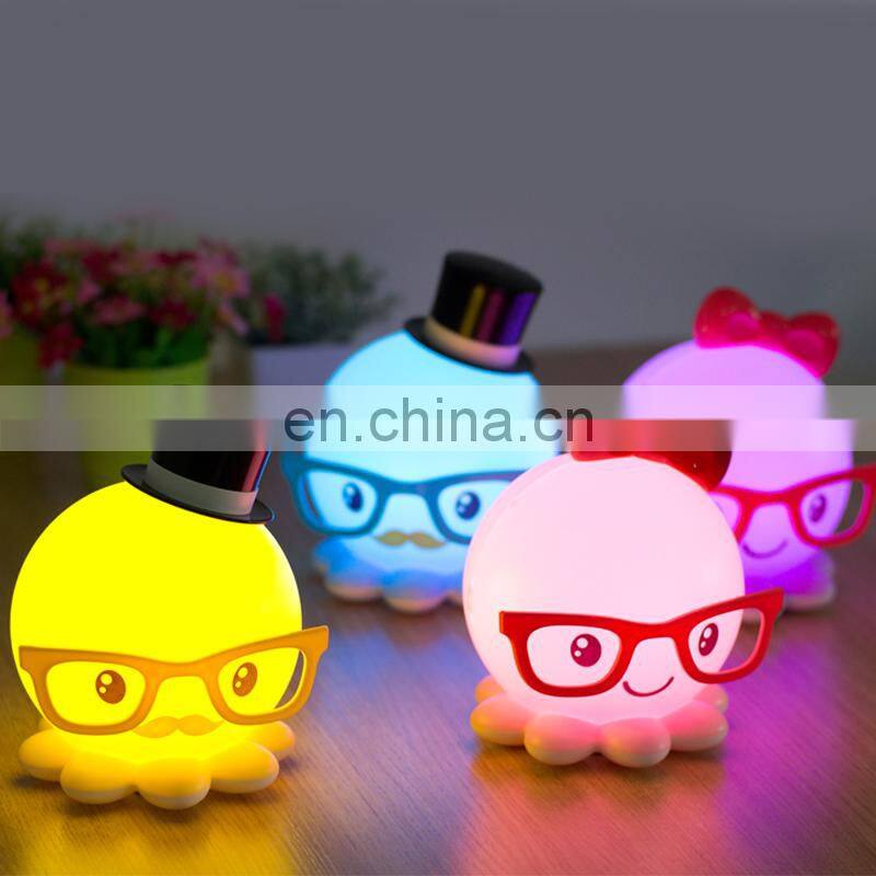 Christmas LED Octopus Light, Lamp, Wall Lamp, Table Lamp