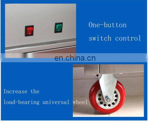 Hot sale fried ice cream machine/instant ice cream rolls machine single square pan