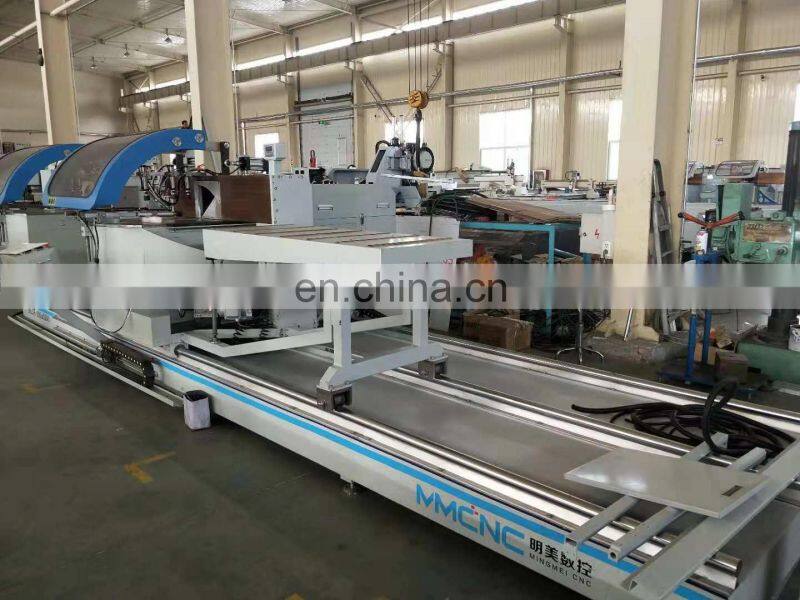 High end !New Double-head Cutting Saw Aluminum profile Machine