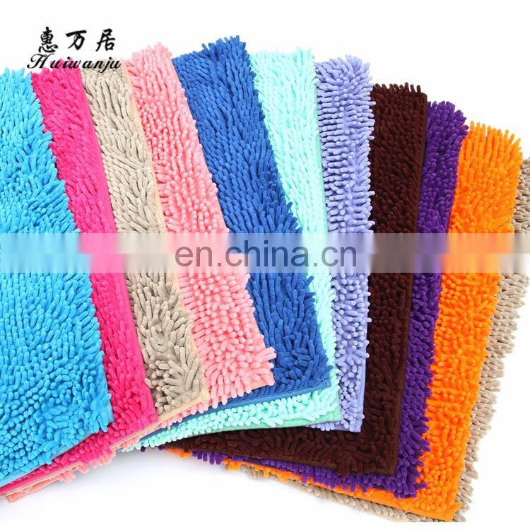 HOT sale superior quality brand bathroom microfiber chenille carpet