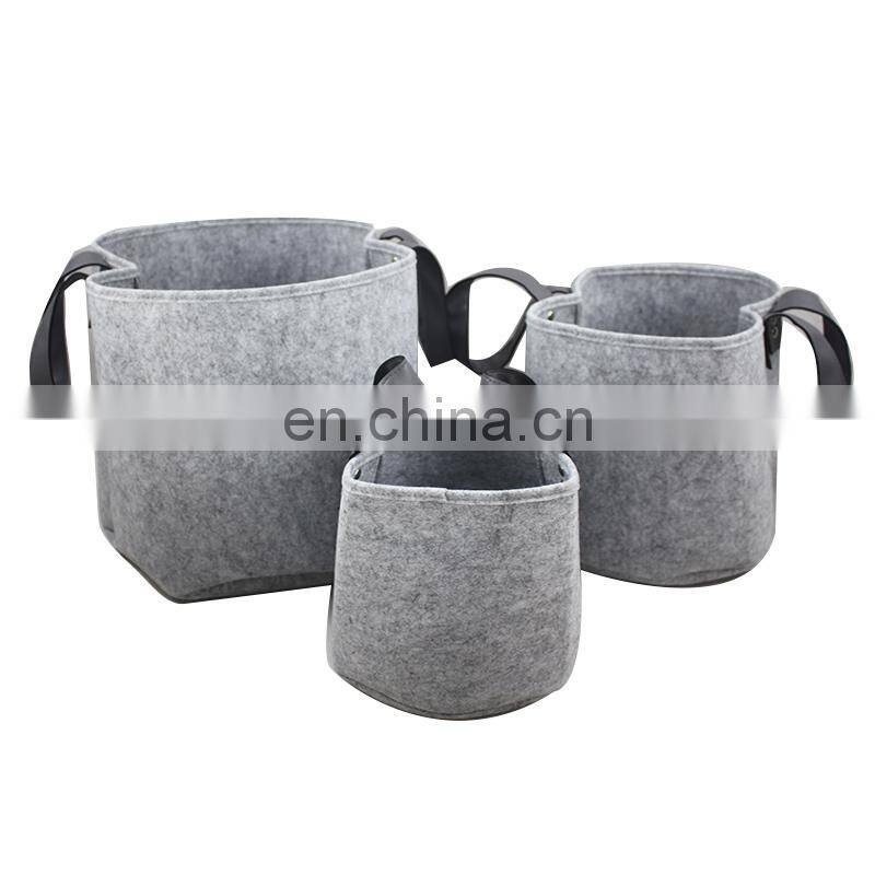 custom printing durable baby toys clothes laundry basket wheeled storage boxes with handle