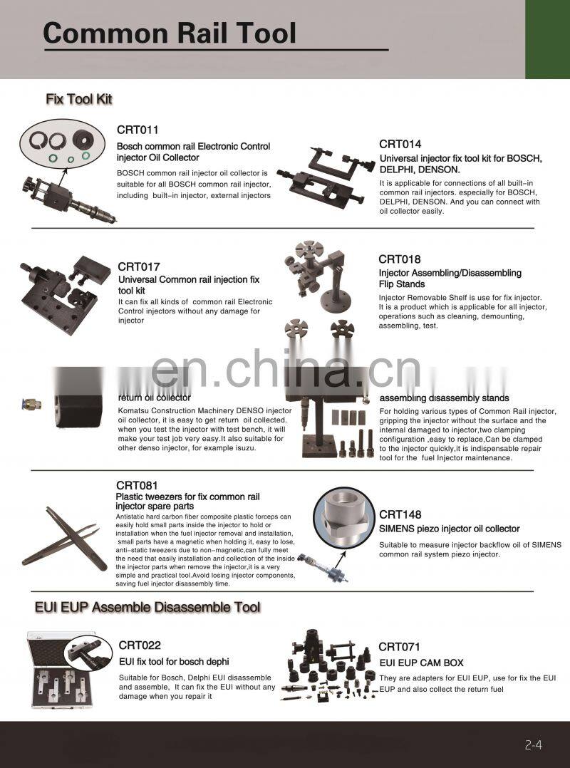 Beacon high quality S80H common rail diesel injector nozzle tester