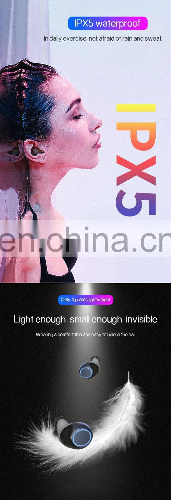 Smart Army Watch With Bluetooth Headset Latest 2019 Shenzhen Swimming Sport Bracelet Waterproof Android Smart Watch Running