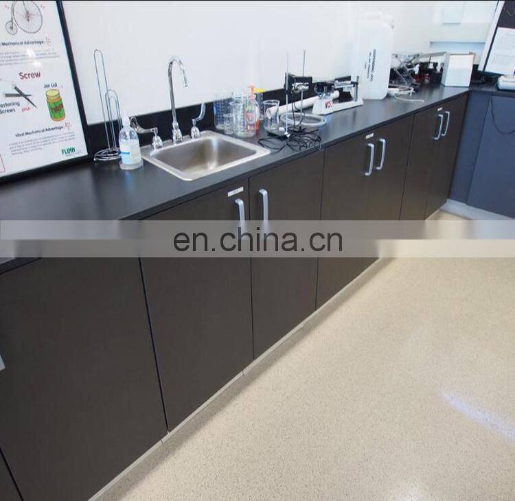 Chemical resistant table, physics experiment lab equipment, lab work table with sink