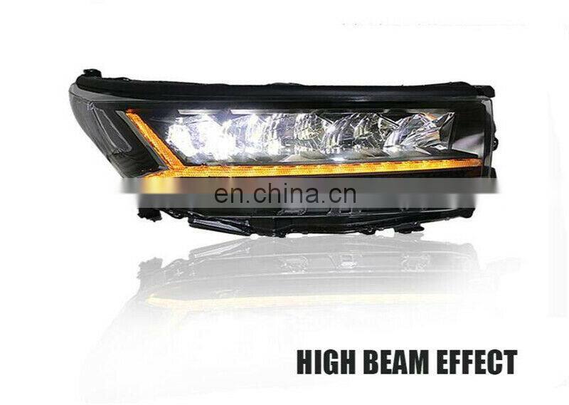LED head light for For Toyota Highlander 2018-2019   Assembly with turning signal