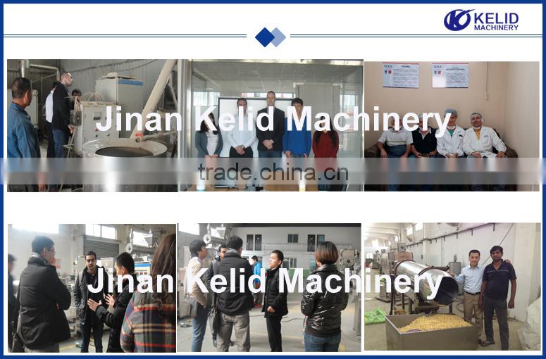 2015 Hot sale new condition puffed corn snack making machine