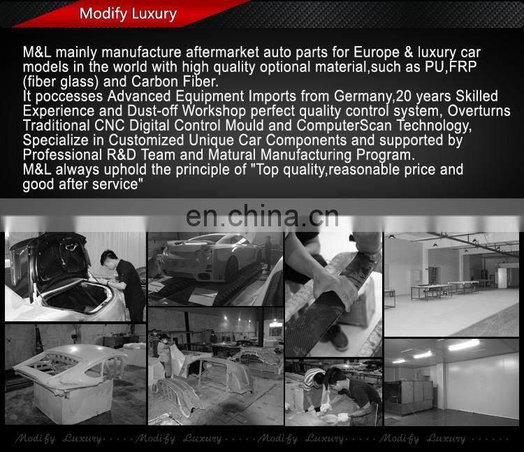 Carbon Fiber Rear Bumper Spoiler Diffuser for Mercedes Benz C class W205 C43 AMG Sedan 4-Door 2015-2020