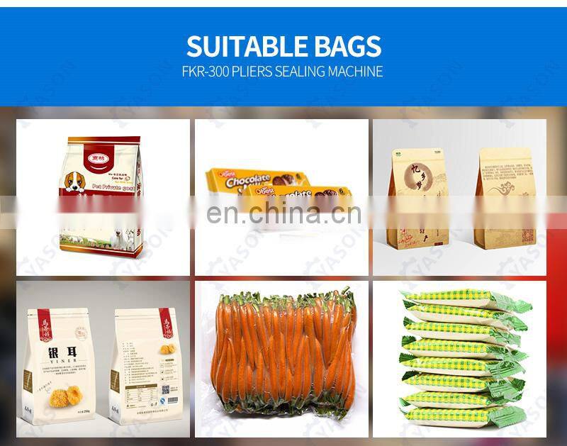 FKR-200 Pliers Plier Hand Folder Plastic Bag Sealing Machine Portable Bag Sealer