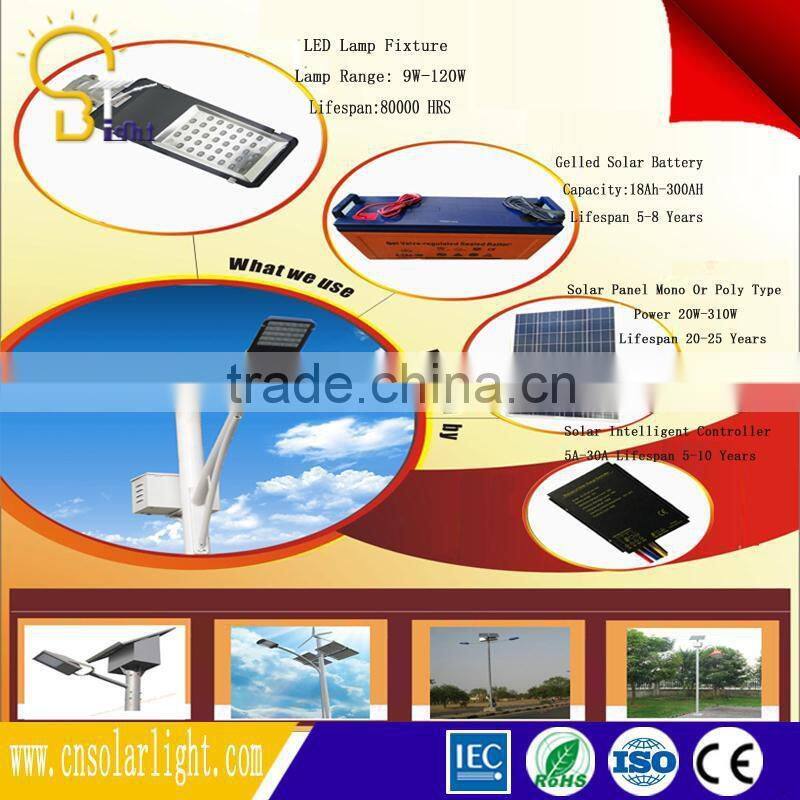 Super-Brightness with Soncap Certificated solar street light price list