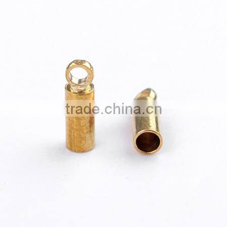 manufacture strong jewelry findings brass antique cord end