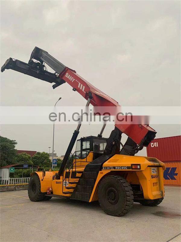 Used SANY reach stacker for sale, SANY 45 ton reach stacker used