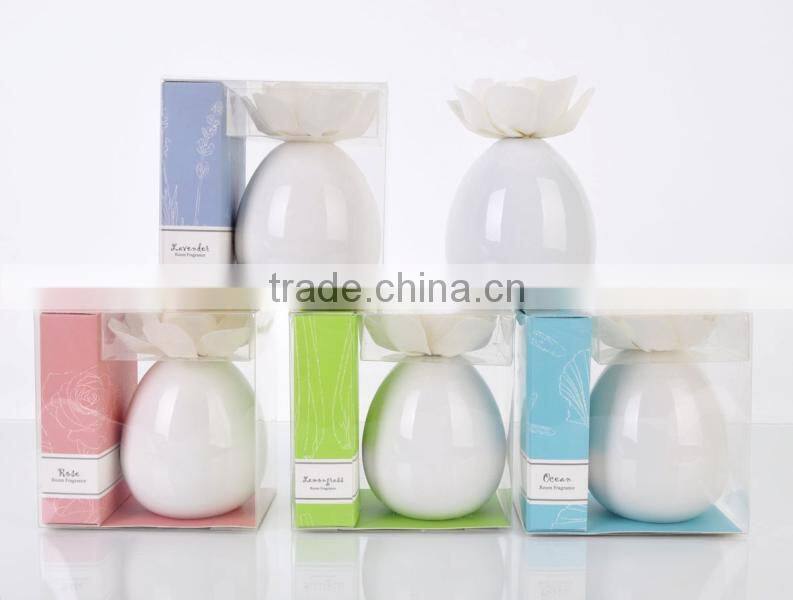 100ml Home fragrance Sola Flower Diffuser with ceramic jar, air fresher gift set SA-0295