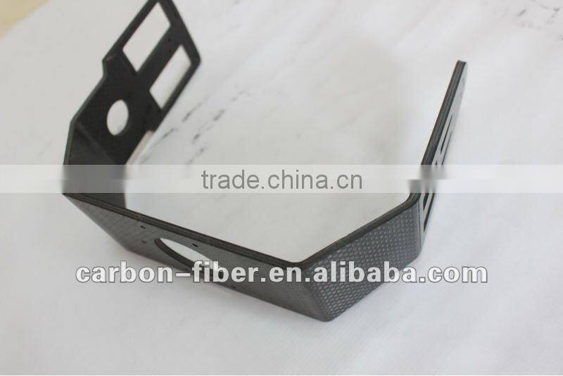 carbon fiber Uni laminated plate with glossy finished