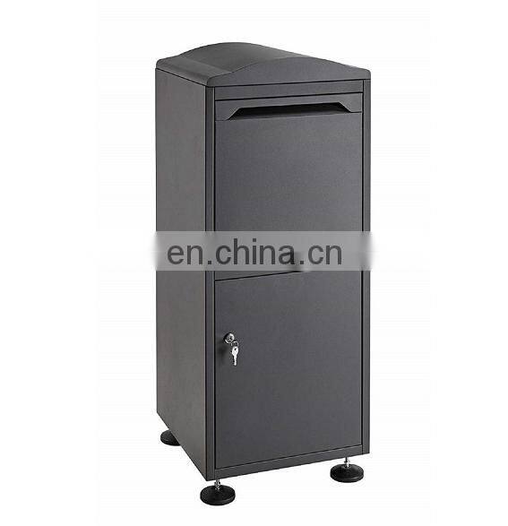 Galvanized Steel Waterproof Home Parcel Drop Box Parcel Box Parcel Delivery Box