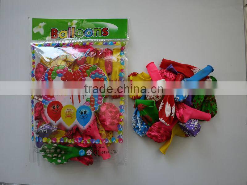 100% natural latex balloon for birthday party decoration