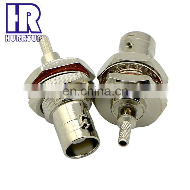 RF Coaxial BNC female to C Straight waterproof BNC connector