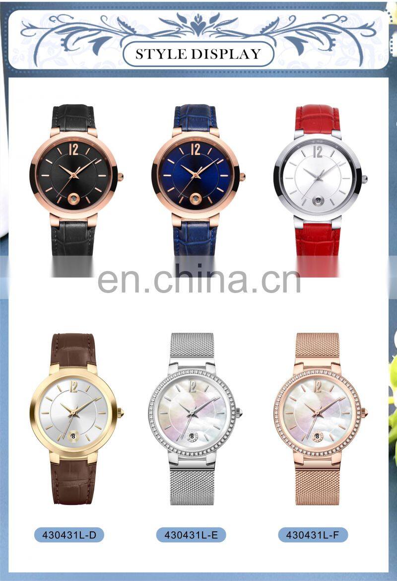 New Design Fashion Luxury Lady Quartz Bracelet Watches Customized Brand Women Watch