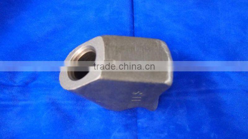 Blocks For Foundation Drilling Round Bits/ Construction Machinery Spare Parts Cutter Teeth Holder